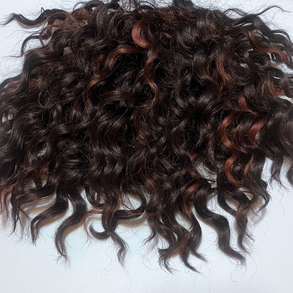 Women Spiral Curl Ponytail Extension Wig and Hair Bun Piece with Drawstring - Picture 3 of 4